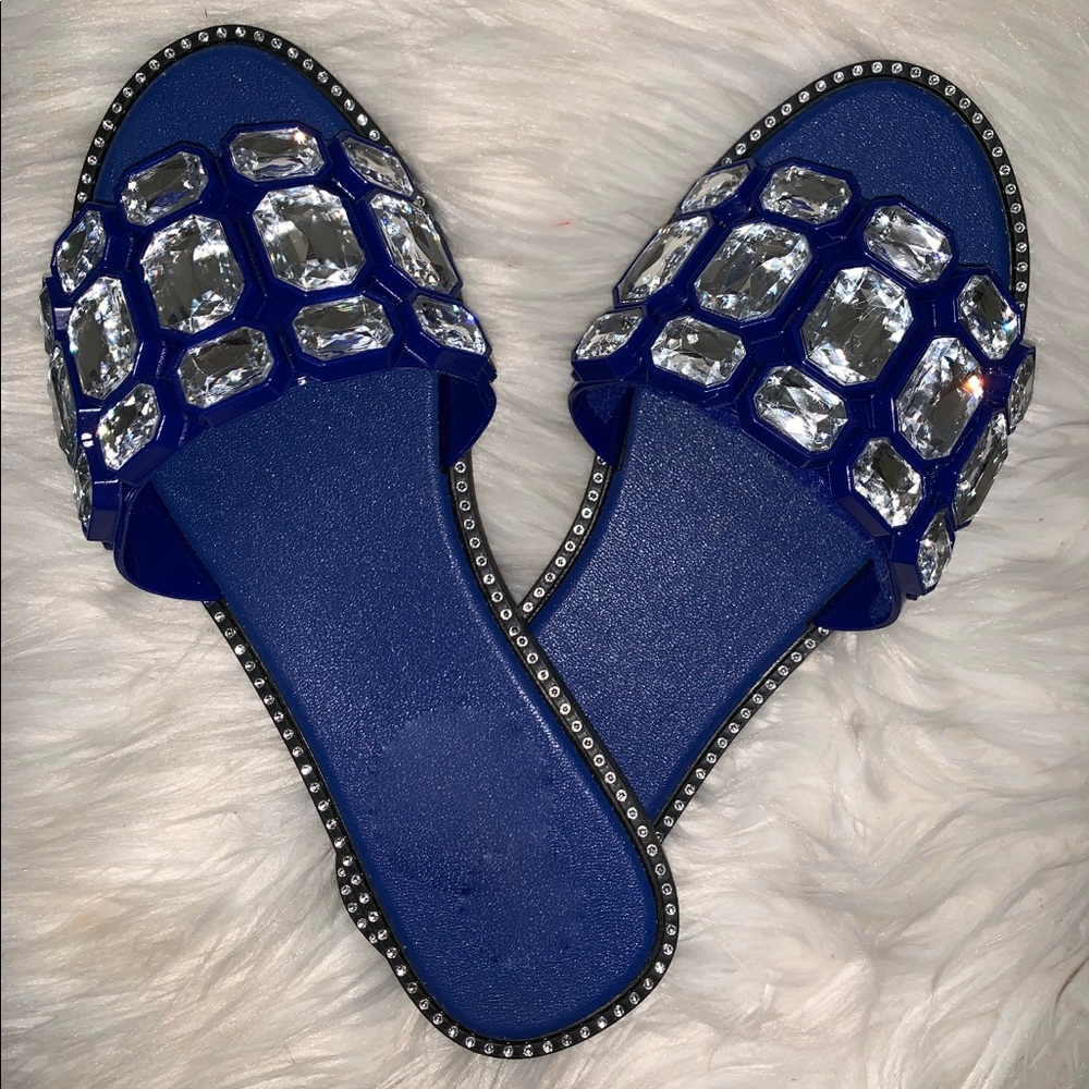 *SOLD OUT* Diamond Studded Slides